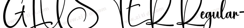 GLUSTER Regular字体转换